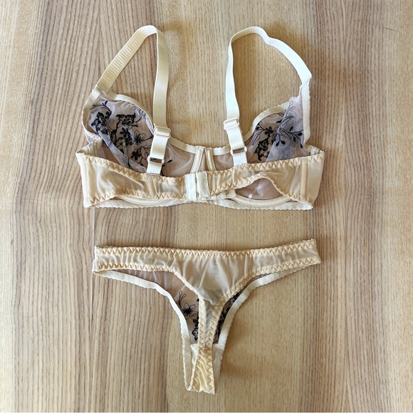 Handmade Sheer Lingerie Set - Picture 3 of 5